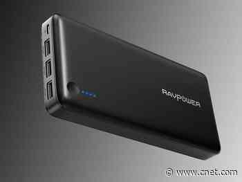 Charge three devices at once with this RAVPower 26,800mAh power bank for $32     - CNET