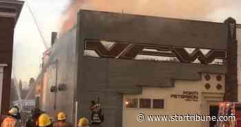 Fire destroys 91-year-old Grand Rapids VFW post, addiction treatment center