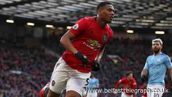 Anthony Martial and Scott McTominay net as Man Utd seal league double over City
