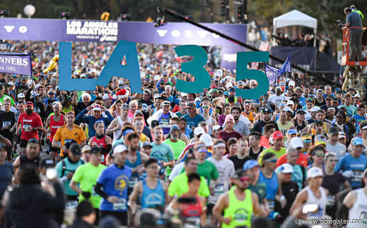 Photos: The 2020 LA Marathon from Dodger Stadium to Santa Monica