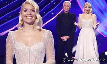 Dancing On Ice Final: Holly Willoughby wows in a glittering ivory Frozen-inspired gown