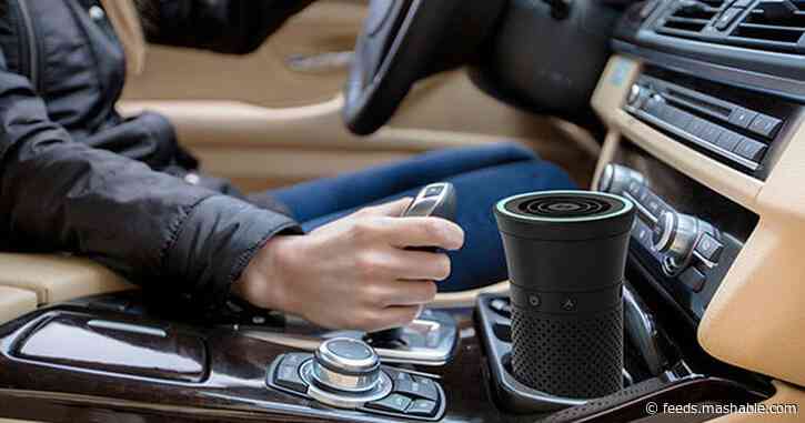 Upgrade your space with this smart and compact personal air purifier