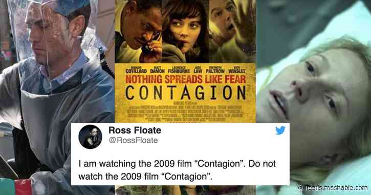 Reminder: You don't have to watch 'Contagion'