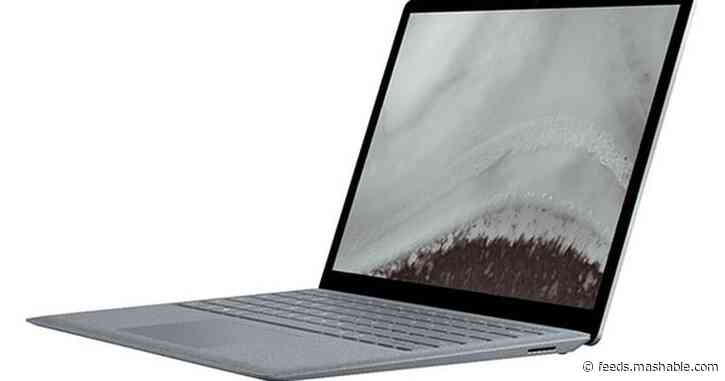 Save $1,000 on a factory-recertified Microsoft Surface Laptop 2