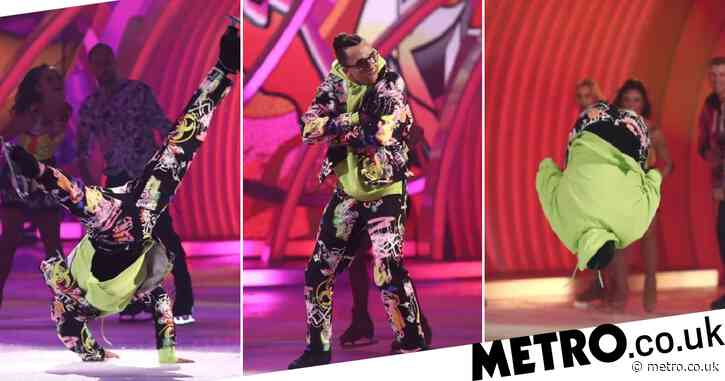 Dancing On Ice’s Perri Kiely performs death-defying backflip in landmark move during finale