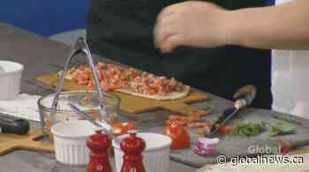 Villa Bistro restaurant shows off bruschetta flatbread