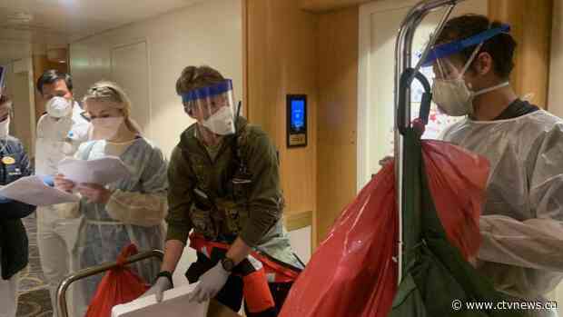 California prepares to dock cruise ship with 21 virus cases