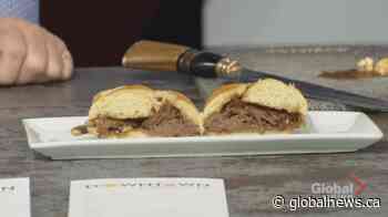 Cooking up a beef dip sandwich with Villa Bistro