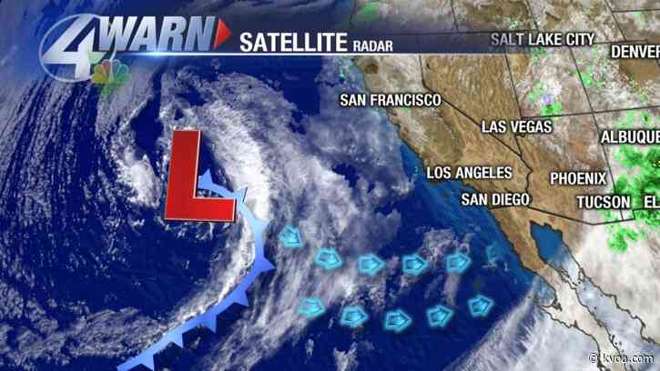 Rain to return after a sunny Monday