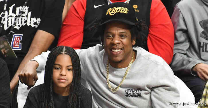 Jay-Z & Blue Ivy Enjoy Father-Daughter Outing at Lakers Game!