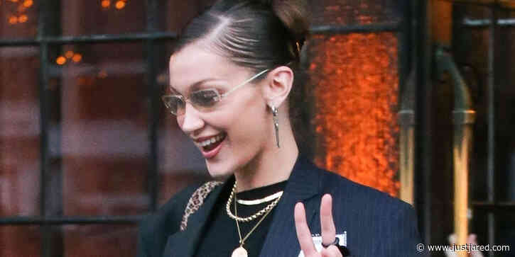 Bella Hadid Shows Off Midriff During NYC Outing