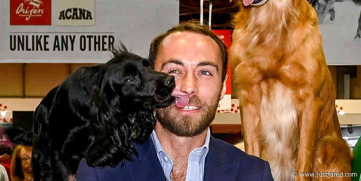 James Middleton Gets Puppy Love at the Crufts Dog Show in Birmingham!