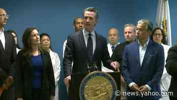 California Governor Gavin Newsom gives update on coronavirus outbreak