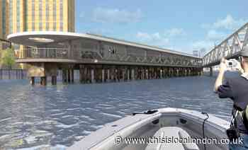 New restaurant and riverboat pier on Greenwich Peninsula approved