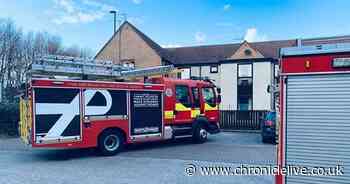 One person taken to hospital after tumble dryer fire at Byker care home