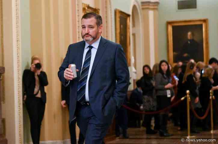 U.S. Senator Cruz self quarantines after contact with coronavirus carrier