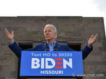 Twitter, Facebook labels discredit edited clip of Joe Biden     - CNET