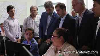 Ulpiano Suarez recorrió el Centro de Visualización con funcionarios de Buenos Aires - Mendovoz