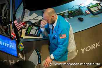 "Schwarzer Montag": Dow Jones verliert 1400 Punkte, Öl-Aktien brechen bis zu 40 Prozent ein