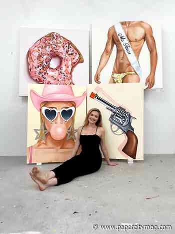 Lizzo and a Houston Artist's Shared Love of Shipley's Do-Nuts Leads to Sweetest Painting Ever - PaperCity Magazine