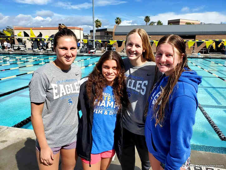 Swim: Santa Margarita girls, University boys sprint to titles at Capistrano Valley Relays (complete results)