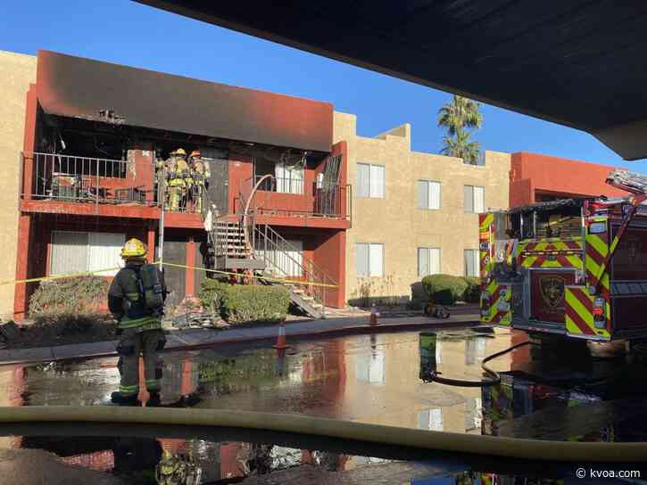 5 displaced after apartment complex fire on Tucson’s west side