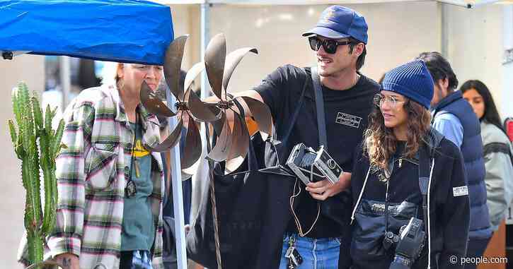 Zendaya and Jacob Elordi Spotted Shopping Together at Local Flea Market