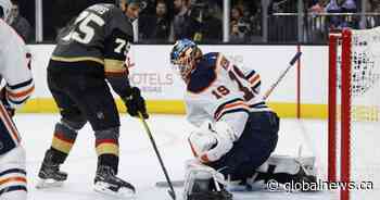 Edmonton Oilers joust with Golden Knights with first place on the line
