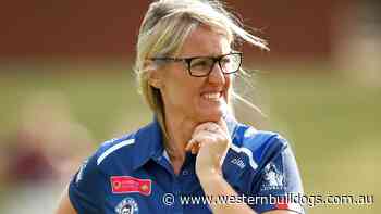 Viewed Female coaching a Bulldog focus Western Bulldogs are planning to launch a female coaching development - Western Bulldogs