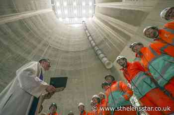Priest blesses statue 200ft underground to protect tunnel workers - St Helens Star