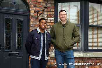 Keegan Hirst meets Coronation Street star amid football homophobia storyline - St Helens Star