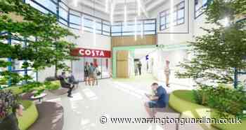 Makeover of Warrington Hospital entrance is almost finished