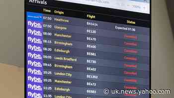 Staff at airport face ‘temporary lay-off’ following Flybe collapse