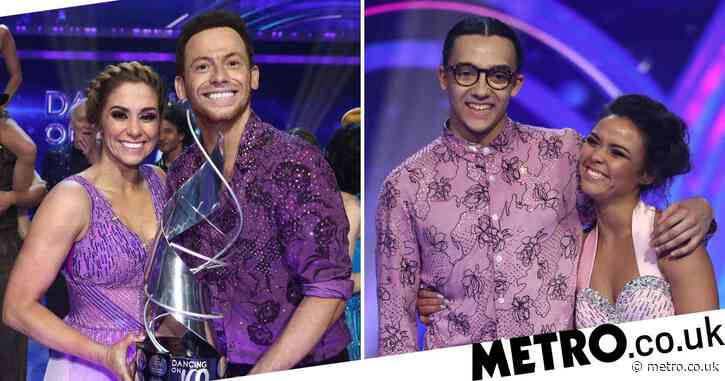 Dancing On Ice finale closest ever as Joe Swash beat Perri Kiely by just 1% of vote