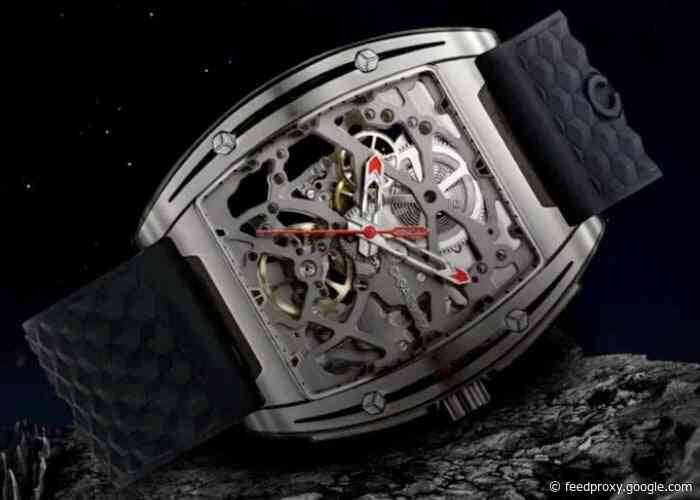 CIGA transparent mechanical titanium watch wins German Design Award