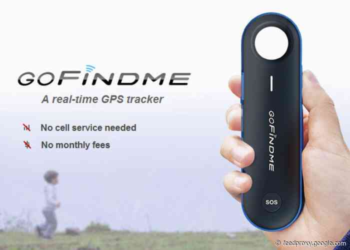 GoFindMe GPS Tracker requires no monthly subscription or SIM card