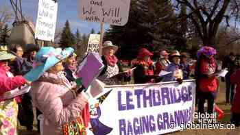 Women’s Day rally in Lethbridge focuses on homelessness and disabilities