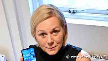 Woman saved by phone battery