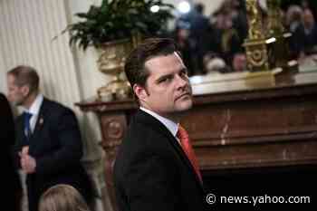 Days After Rep. Matt Gaetz Voted on COVID-19 Funding in a Gas Mask, the Virus Killed One of His Constituents and the Lawmaker Quarantined Himself