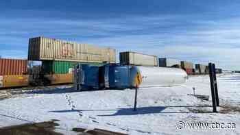 State of local emergency declared after train hits propane tanker in southern Alberta