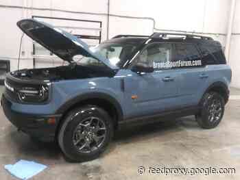 Ford Bronco Sport, Bronco photos leak ahead of spring reveals