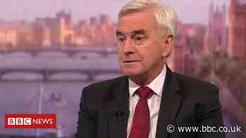 Labour Party: John McDonnell 'does not recognise' faction fight claim