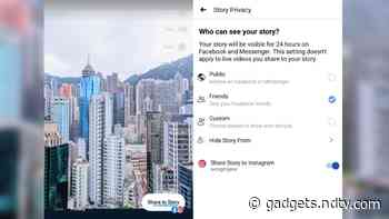 Facebook Tests Cross-Posting Stories to Instagram With Experimental Feature