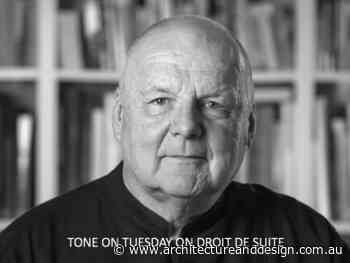 Tone on Tuesday: On droit de suite - Architecture and Design