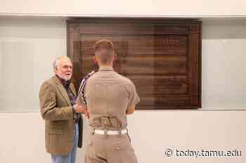 Architecture Alum Hand-Carves Wood Panel Honoring Aggie Band - Texas A&M University