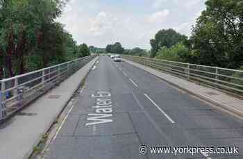 Crash on York bridge causing rush-hour delays