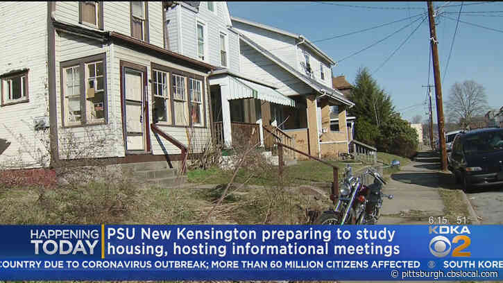 Penn State New Kensington Conducting Housing Study