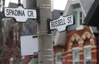 University of Toronto’s Russell Street is named after a slaveowner. The city wants to rename it after a renowned scientist - Toronto Star