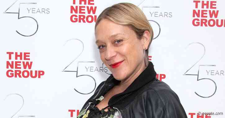 Chloë Sevigny Shows Off Her Baby Bump in Floral Dress for Red Carpet