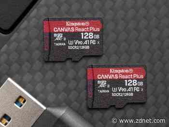 Kingston releases 'Canvas' high-speed SD and microSD cards